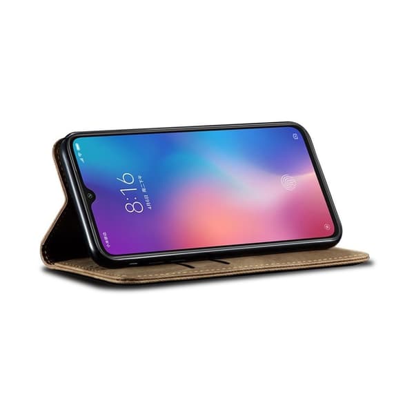 Jeans Xiaomi Mi 9 Pro fodral - Beige Beige