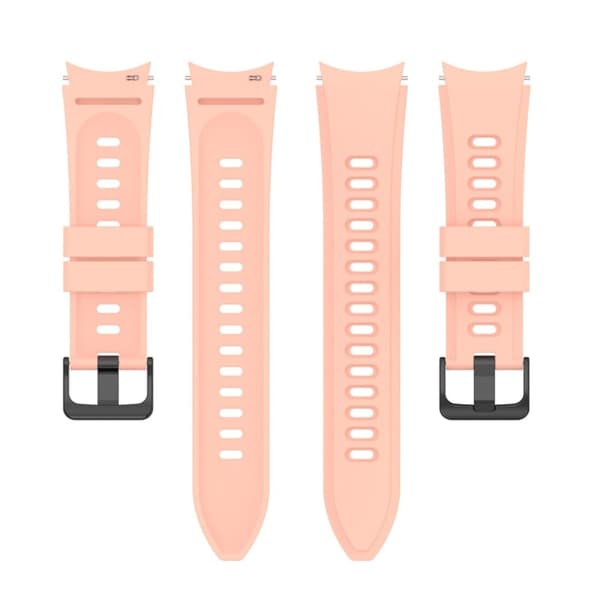 20 mm silikone-urrem til Samsung-ur - Lyserød Pink