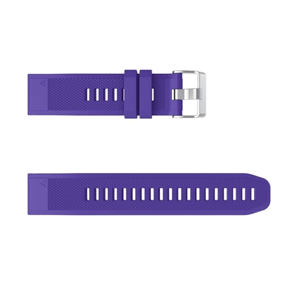 Garmin Fenix 6 tyylikäs silikoninen ranneke - Violetti Purple