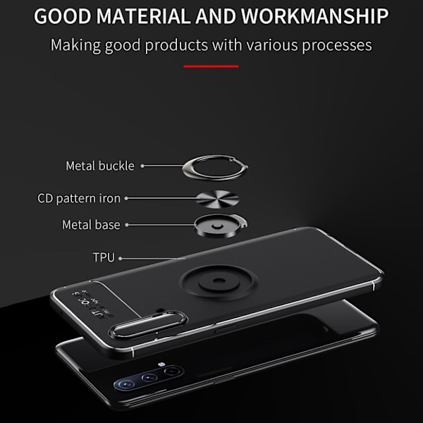 Ringo OnePlus Nord CE 5G cover - Rød Red