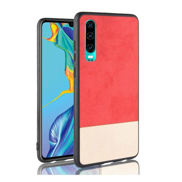 Huawei P30 bi-color hybrid case - Red Red