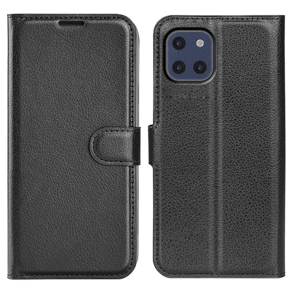 Classic Samsung Galaxy A03 Läppäkotelo - Musta Black