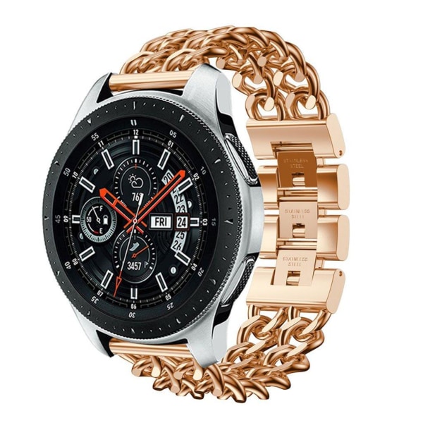 Samsung Galaxy Watch (46mm) stainless steel watch band - Rose Go multifärg