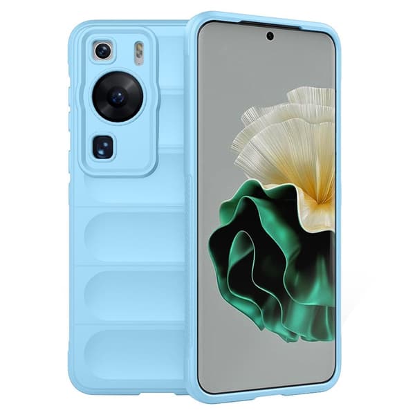 Deksel med mykt grep for Huawei P60 - Babyblå Blue