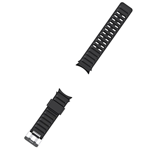 Silikoneurrem til Samsung Galaxy Watch 5 / 4 / 3 - Sort Black
