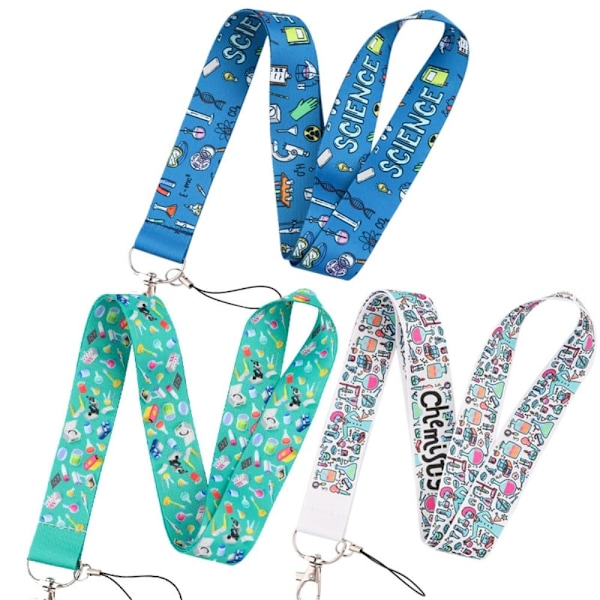 Universal kemi-mønstret telefonsnor - Kemi Multicolor