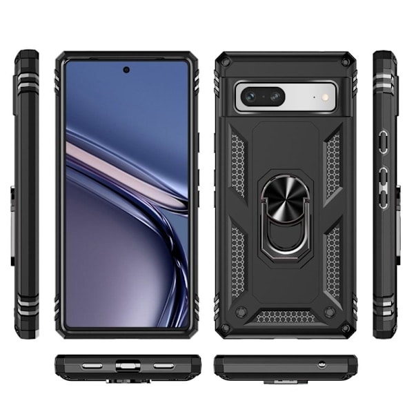 Bofink Combat Google Pixel 7a Suojakotelo - Musta Black
