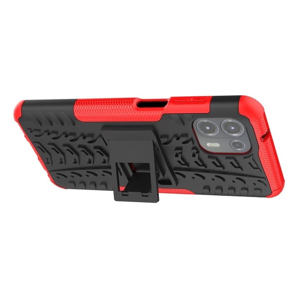 Offroad Suojakotelo Motorola Edge 20 Lite - Punainen Red