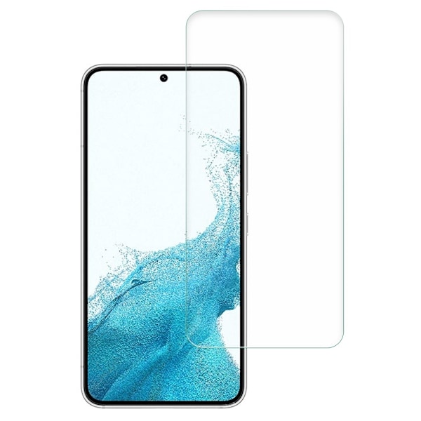 AMORUS arch edge skærmbeskytter i hærdet glas til Samsung Galaxy S22 Transparent