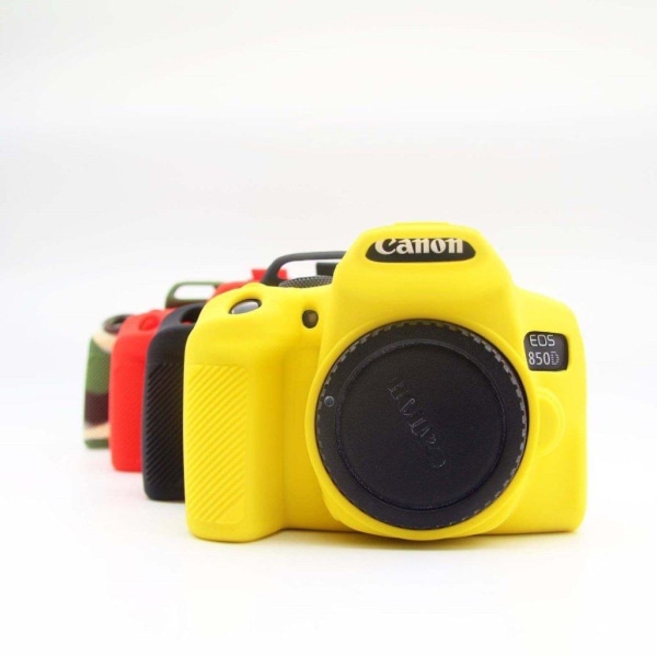Canon EOS 850D silicone case - Yellow Yellow