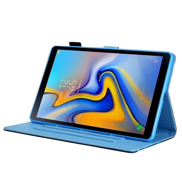 Samsung Galaxy Tab A 10.1 (2019) mønster multi-vinkel læretui - Catch stjerne Jente Multicolor