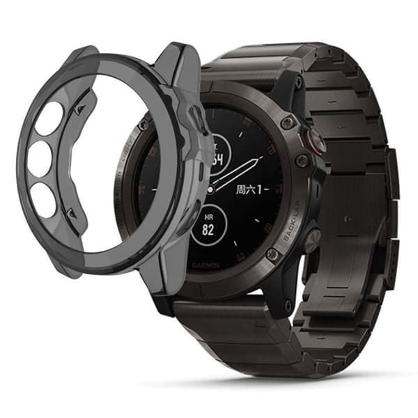 Garmin Fenix 5S klar ram - Svart Svart
