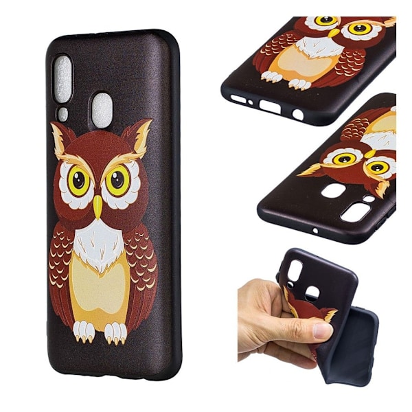 Imagine Samsung Galaxy A40 skal - Brun Brun