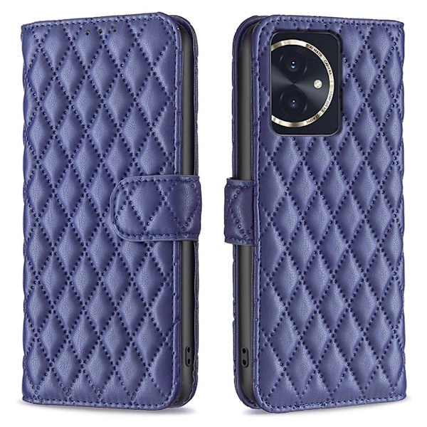 Rhombus mat Honor 100 flip etui - Blå Blue