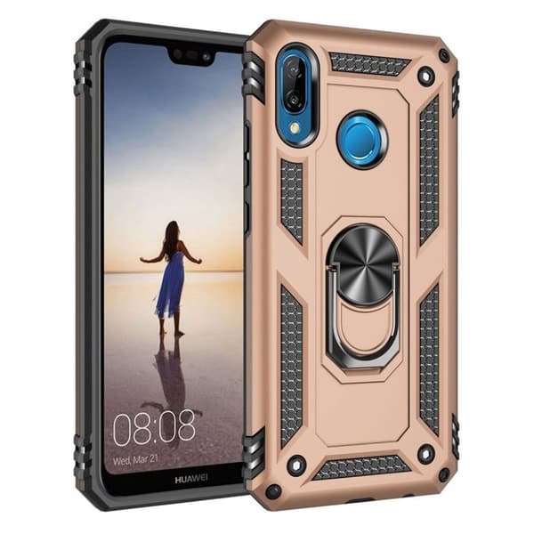 Bofink Combat Huawei P20 Lite deksel - Gull Gold