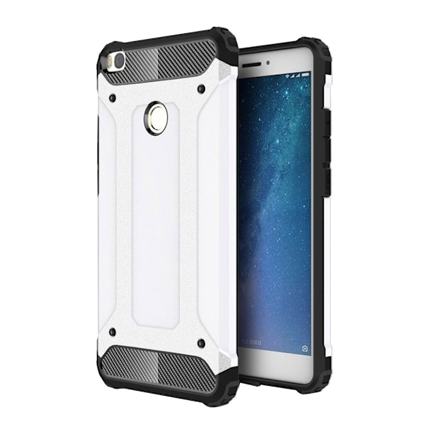 Xiaomi Mi Max 2 Unique støvfri hybridcover - Hvid White