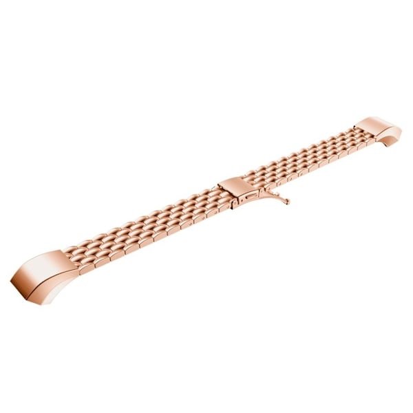 Fitbit Alta lyx rostfritt stål klockarmband - Rosa guld Rosa