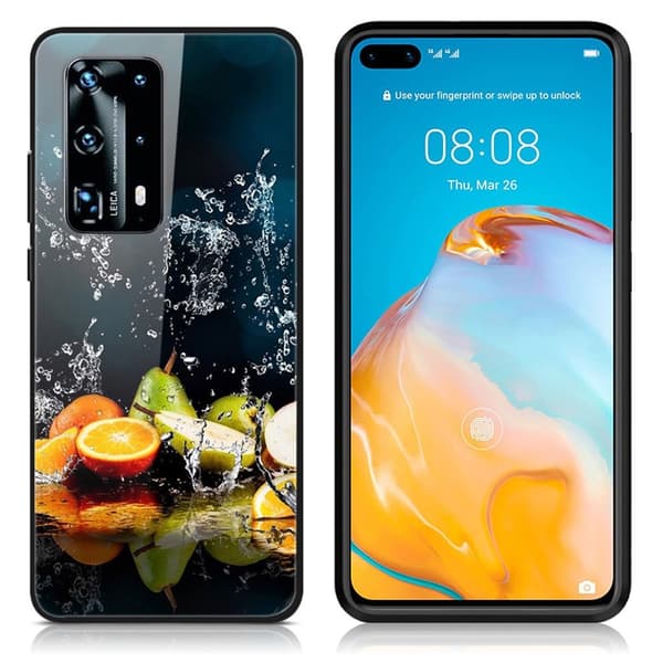 Fantasy Huawei P40 deksel - Frukt Multicolor