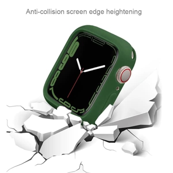 Apple Watch Series 10 42mm silikonfodral Candy Color stötsäkert klockfodral - Klöver Grön