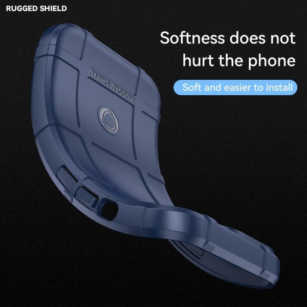 Rugged Shield Etui Samsung Galaxy S22 - Blå Blue