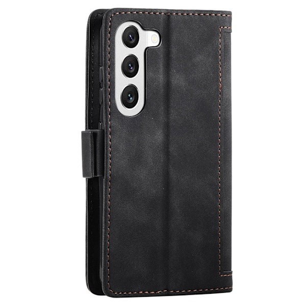 Suburbian läder Samsung Galaxy S23 Plus fodral - Svart Svart