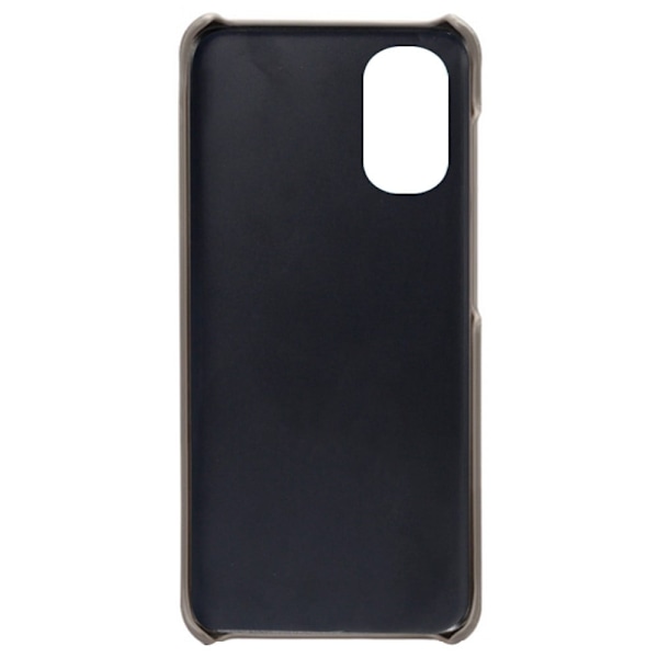Dual Card Motorola Moto G (2022) kotelot - Harmaa Silver grey