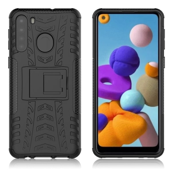 Offroad Cover - Samsung Galaxy A21 - Sort Black