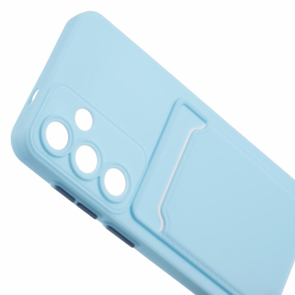Deksel til kortholder for Samsung Galaxy A35 - Himmelblå Blue