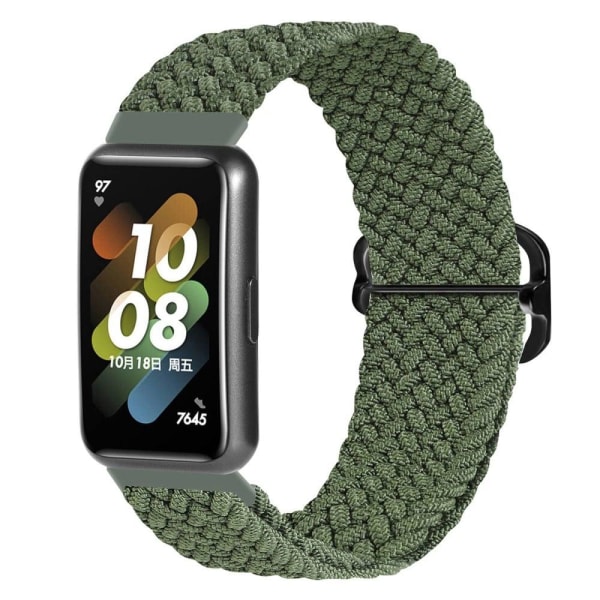 Huawei Band 7 kudottu kellonhihna - Vihreä Green