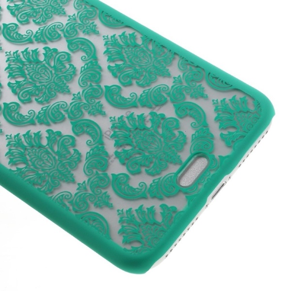 Nyström iPhone Damask Kukka Kuvioinen Kuori - Syaani Green