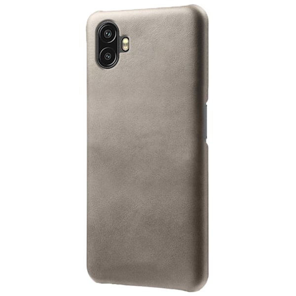 Croco Samsung Galaxy Xcover 2 Pro kotelot - Harmaa Silver grey