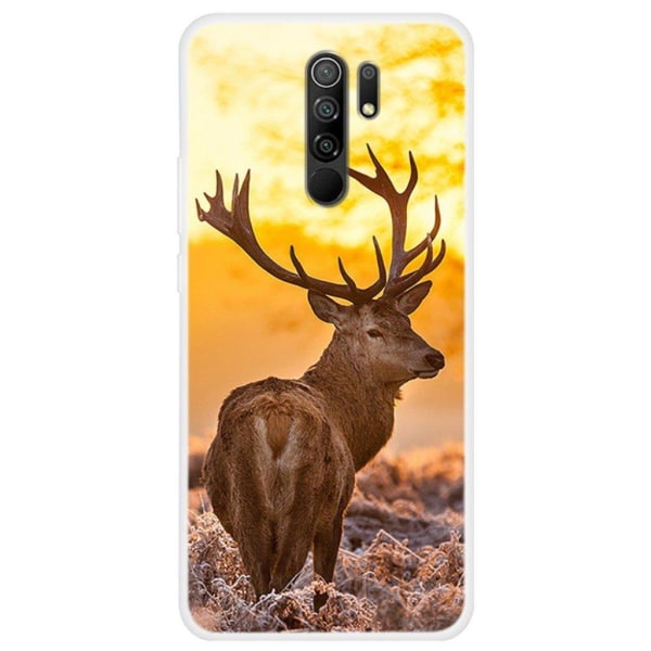 Deco Xiaomi Redmi 9 Etui - Deer Brown