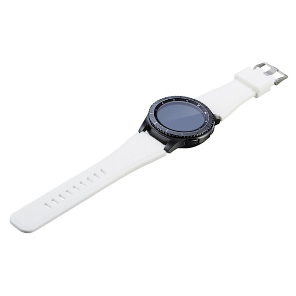 Samsung Gear S3 justerbar sport strop silikone urrem - hvid White