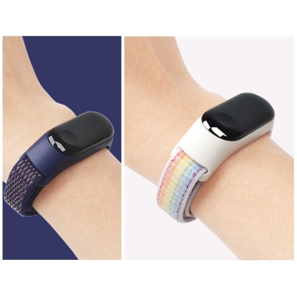 Xiaomi Mi Band 7 / 6 / 5 klockarmband i nylon - Färgstark multifärg