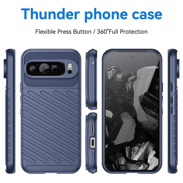 Thunder Google Pixel 9 Pro XL kotelot - Sininen Blue