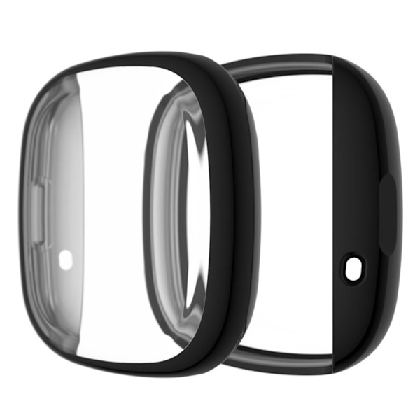 Fitbit Versa 3 / Sense hållbar enkel ram - Svart Svart
