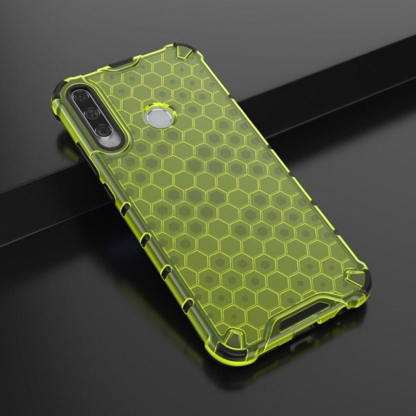 Bofink Honeycomb Huawei P40 Lite E Cover - Grøn Green