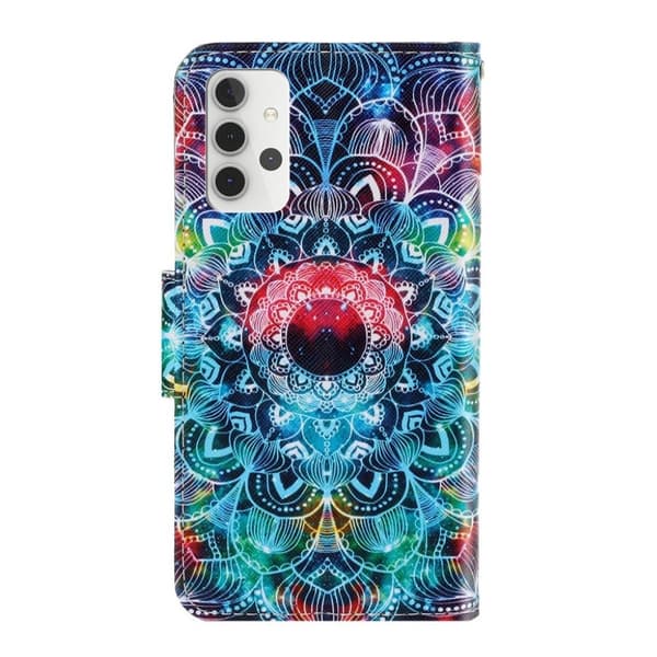 Wonderland Samsung Galaxy A32 Flippetui - Mandala Multicolor