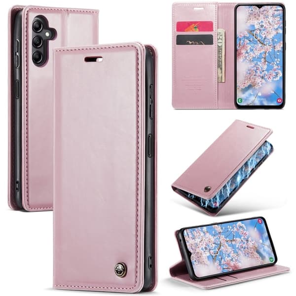 CaseMe Samsung Galaxy A14 Smooth Suojakotelo - Pinkki Pink