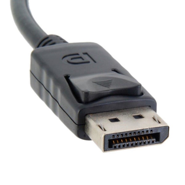 Adapter för skärmar CY DP-048 displayport hankontakt till mini D Svart