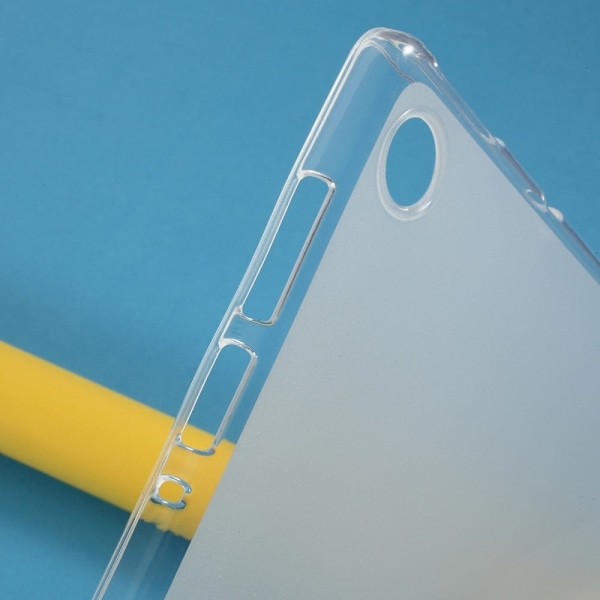 Frostet halvgennemsigtigt cover til Lenovo Tab M10 FHD Plus - Transparent Transparent