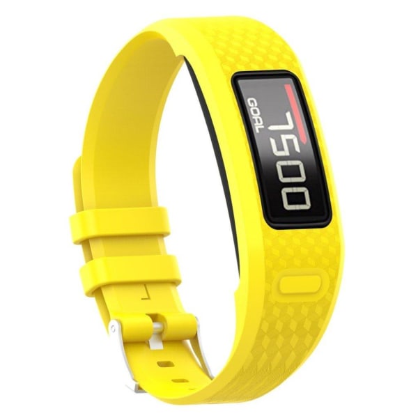 Garmin Vivofit 2 Joustava Silikooni Vaihdettava Kellon Ranneke - koko L, Keltainen Yellow