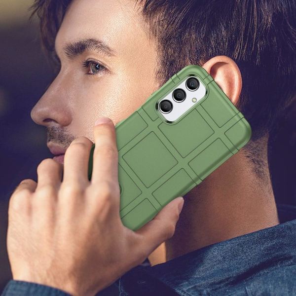 Rugged Shield Samsung Galaxy A24 4G skal - Grön Grön