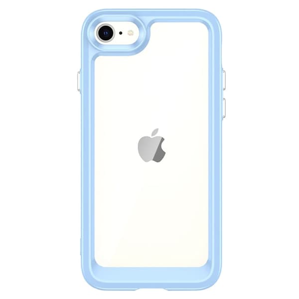 iPhone 7 / iPhone SE 2020 / iPhone SE (2022) smart akryl cover - Babyblå Blue