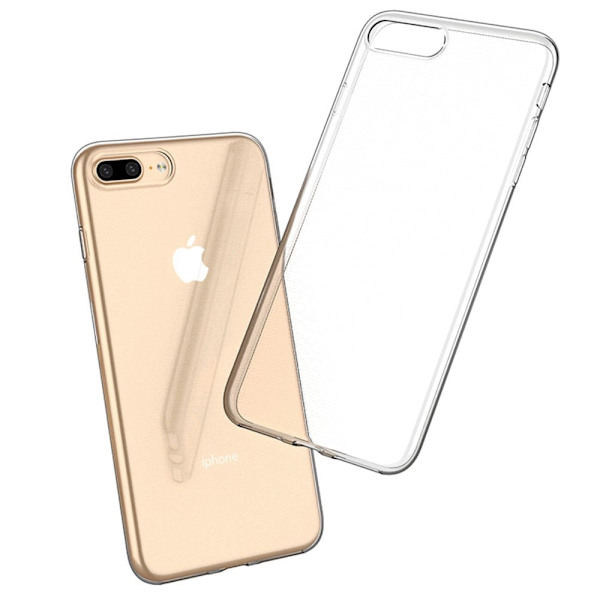 Ultrasmalt transparent fodral för iPhone 7 Plus / 8 Plus Transparent