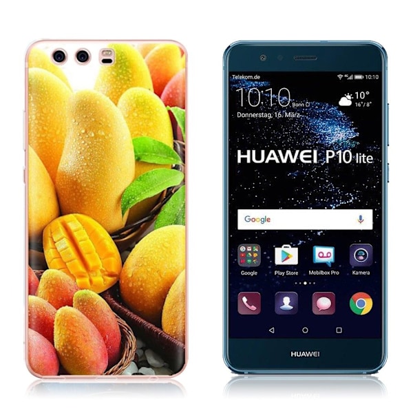 Huawei P10 Lite ruokateemainen suojakuori - Mango Multicolor
