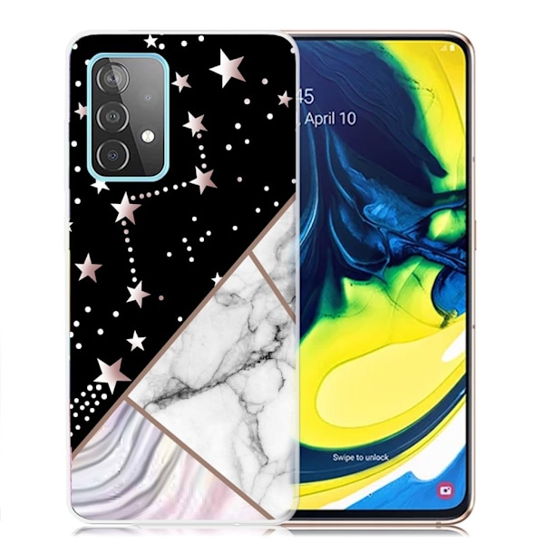 Marble Samsung Galaxy A82 5G Etui - Constellation Klinkekule Tile Multicolor
