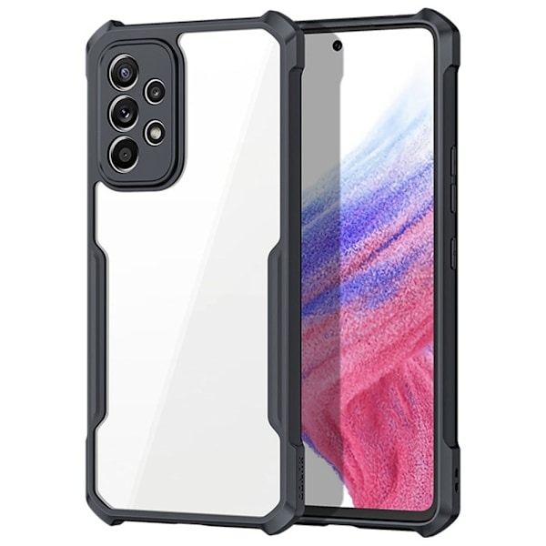 Stødsikkert Samsung Galaxy A53 5G hybridcover - Sort Black