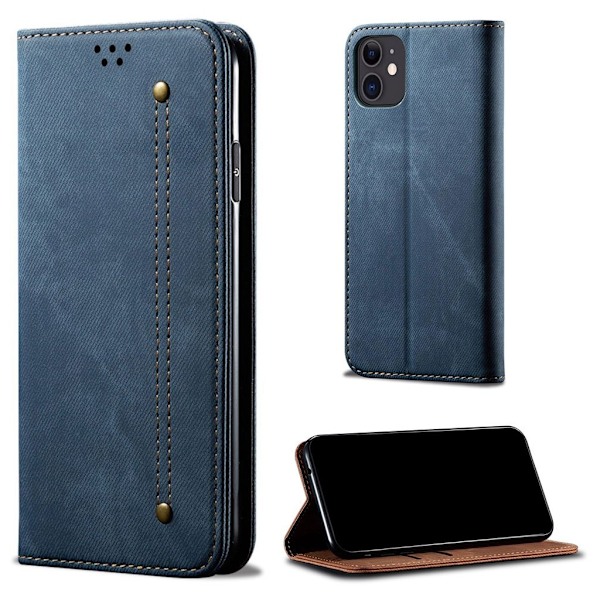Jeans iPhone 13 Mini fodral - Blå Blå
