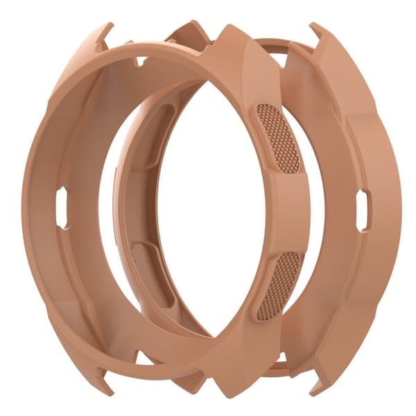 Samsung Galaxy Watch (42mm) mjuktplast fodral - Guld Guld